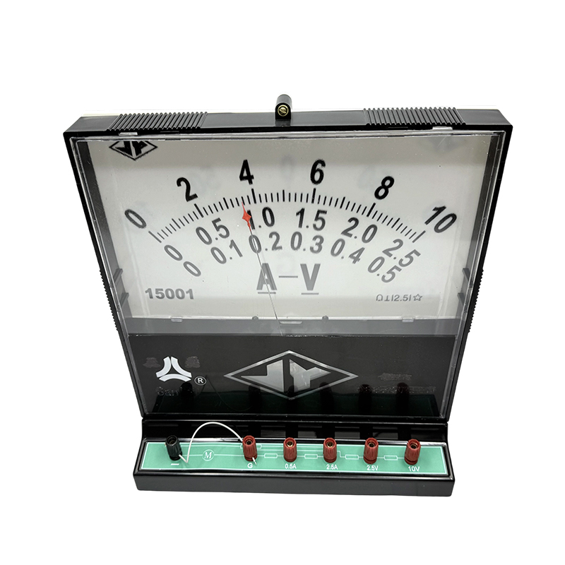 Instruments d'enseignement, équipement d'expérimentation de circuits électriques physiques, démonstration d'ampèremètre électrique analogique, voltmètre