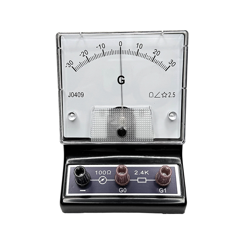 Instruments pédagogiques, équipement d'expérimentation de circuits électriques physiques, ampèremètre sensible-30 ~ 30uA (galvanomètre sensible)