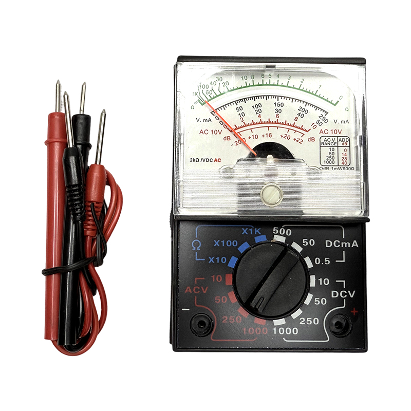 Instruments pédagogiques, équipement d'expérimentation de circuits électriques physiques, multimètre analogique
