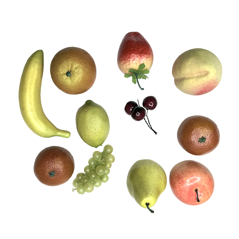 Ornement de fruit de simulation d'enseignement de matériel éducatif