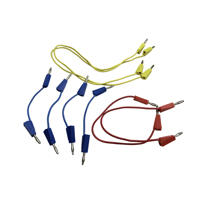 Fil de connexion de test de matériel pédagogique pour laboratoire, kit de câbles de test de prise banane électrique