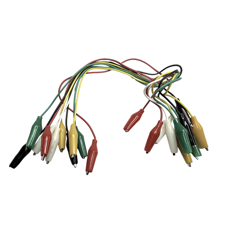 Fil de connexion pour test de matériel pédagogique, pour fil à pince crocodile électrique en laboratoire