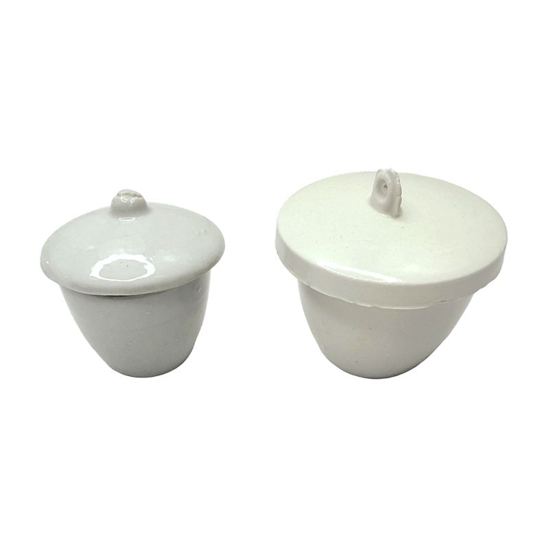 Creuset chimique en porcelaine de laboratoire/creuset de laboratoire