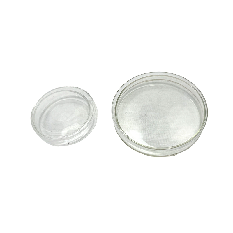 Boîte de Pétri en verre de laboratoire pour la culture cellulaire
