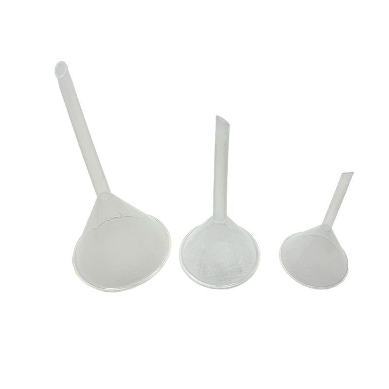 Entonnoir en plastique de laboratoire  
