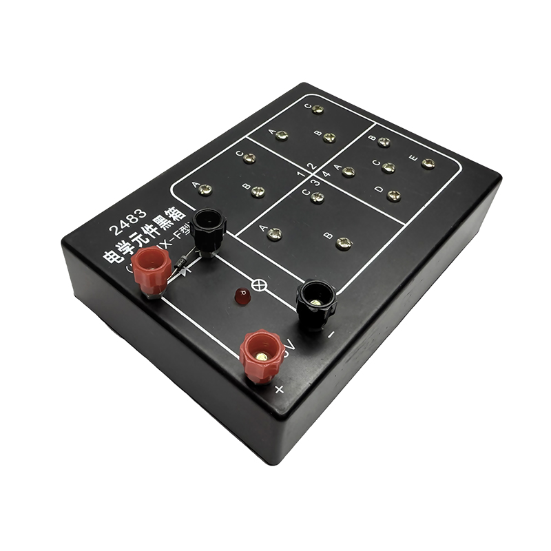 Boîte noire de composants électriques/physique du collège/instruments de laboratoire