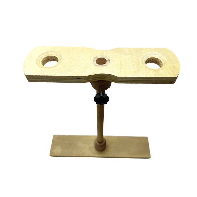 Fournitures de laboratoire de cadre de support d'entonnoir en bois