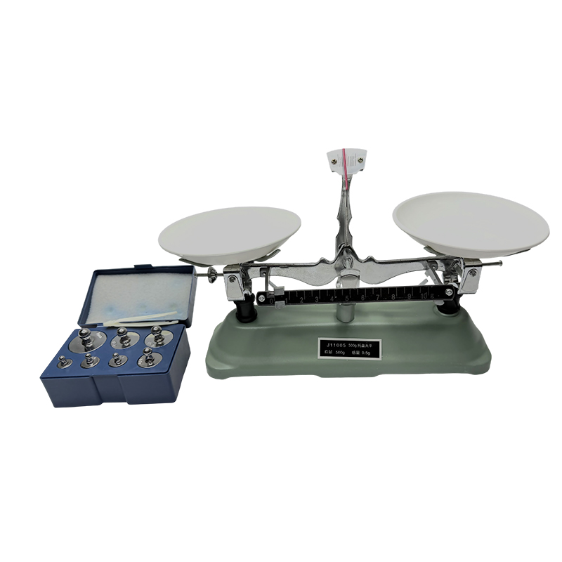 Balance de pesée manuelle 500g, compteur de laboratoire de haute précision, table, équipement d'enseignement de la physique