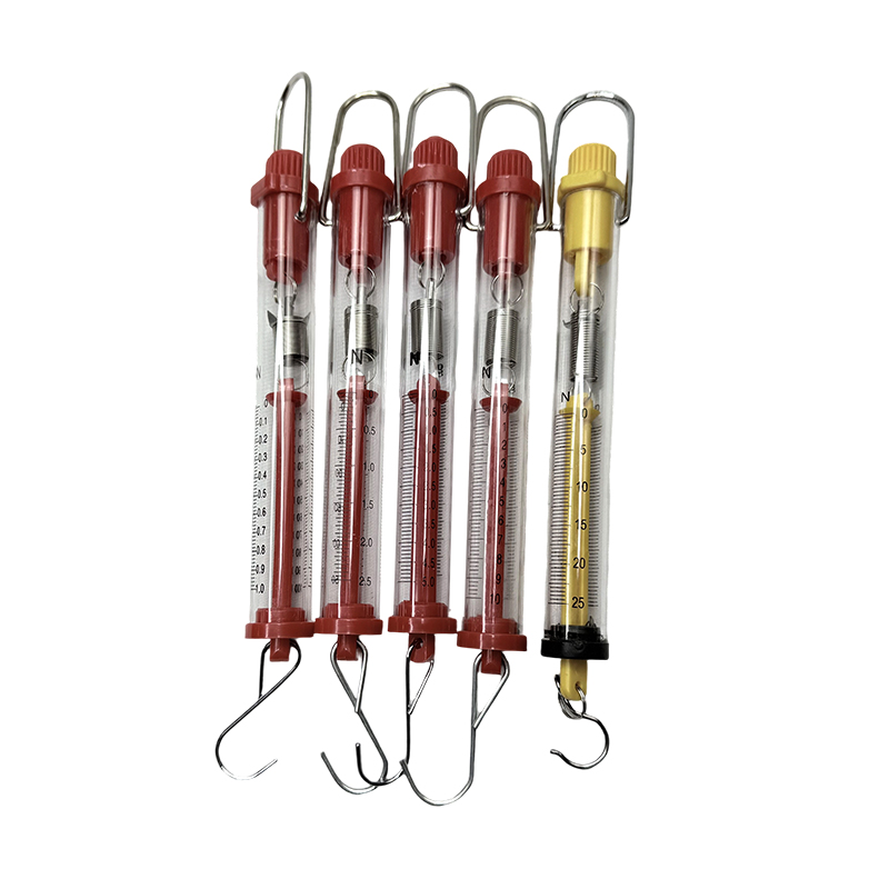 Instrument de laboratoire de physique scolaire, expérience scientifique, kit éducatif d'enseignement 1N 2.5N 5N 10N 20N 30N 50N dynamomètre à cylindre/dynamomètre cylindrique