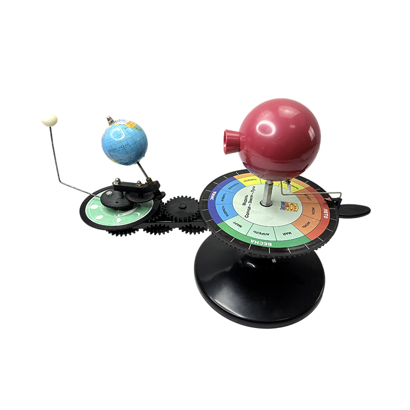 Modèle à trois sphères soleil terre lune/modèle d'instrument de boule d'enseignement pour étudiant