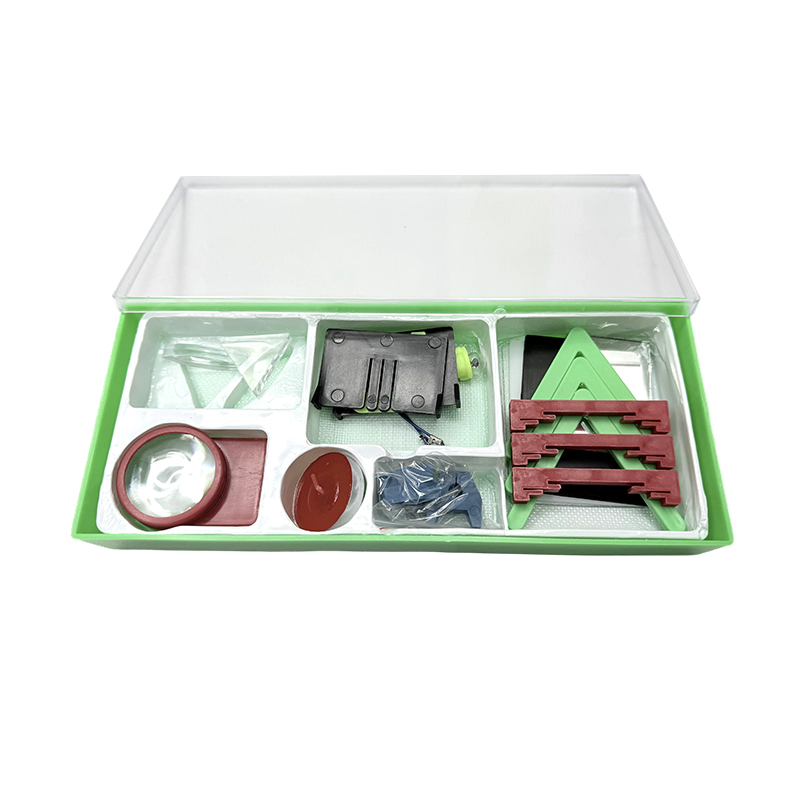 Kit d'expérimentation d'optique géométrique/kit d'expérimentation optique, prisme laser, lentille convexe, sciences physiques éducatives