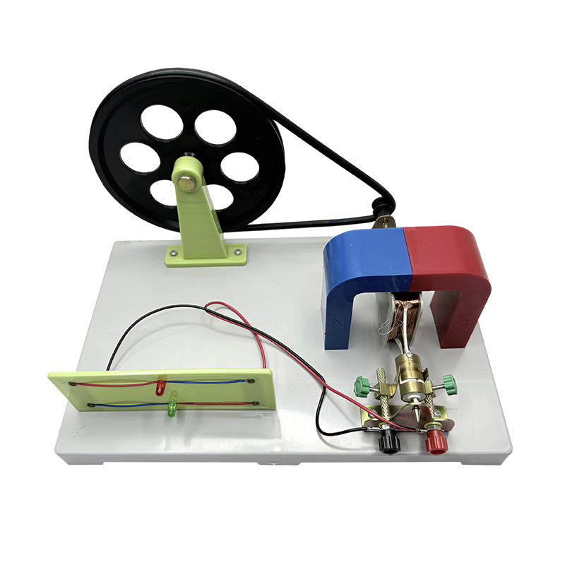 Générateur AC manuel, générateur à manivelle, générateur AC/DC, instruments d'enseignement électromagnétiques de physique faraday