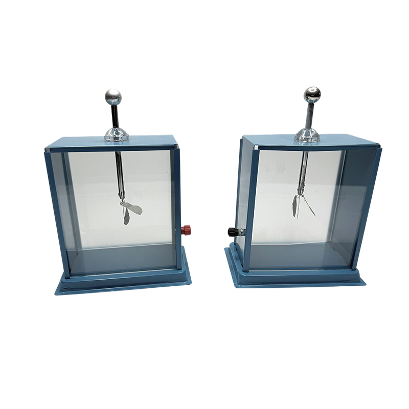 Électroscope à feuille pour enseignants, instrument d'enseignement physique et électronique électromètre/instrument de laboratoire de physique scolaire expérience scientifique et kit d'enseignement électroscope à feuille électroscope électrostatique physique