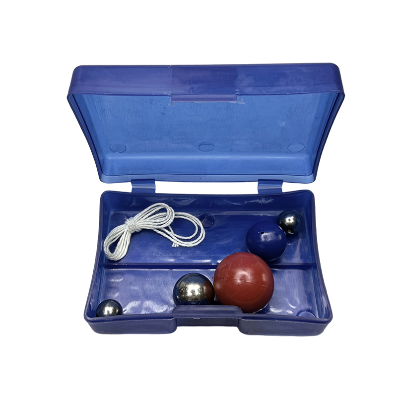 Pendule unique à cinq balles dans l'équipe d'enseignement de la physique et de la mécanique, équipement expérimental