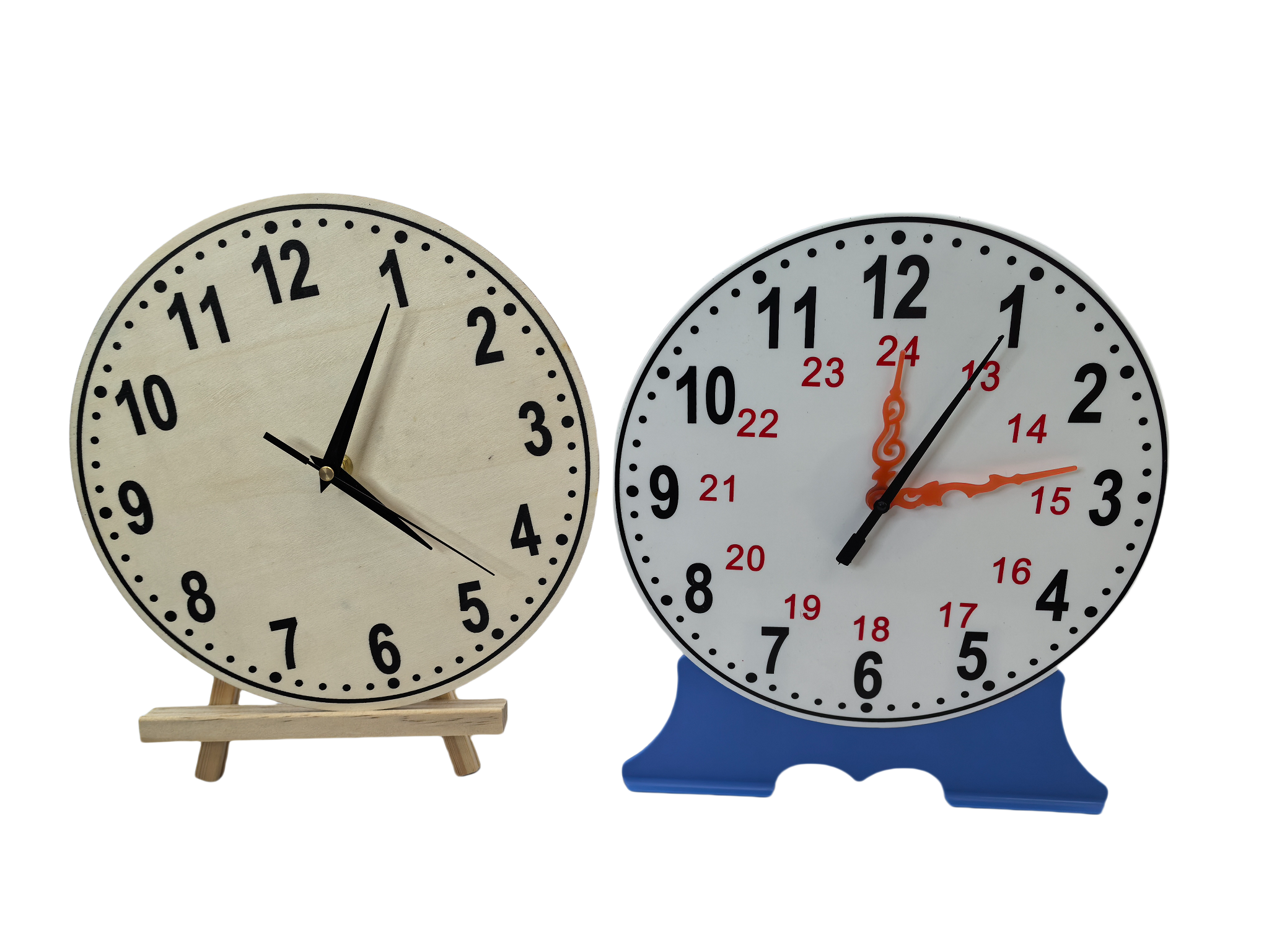 Horloge de démonstration pédagogique