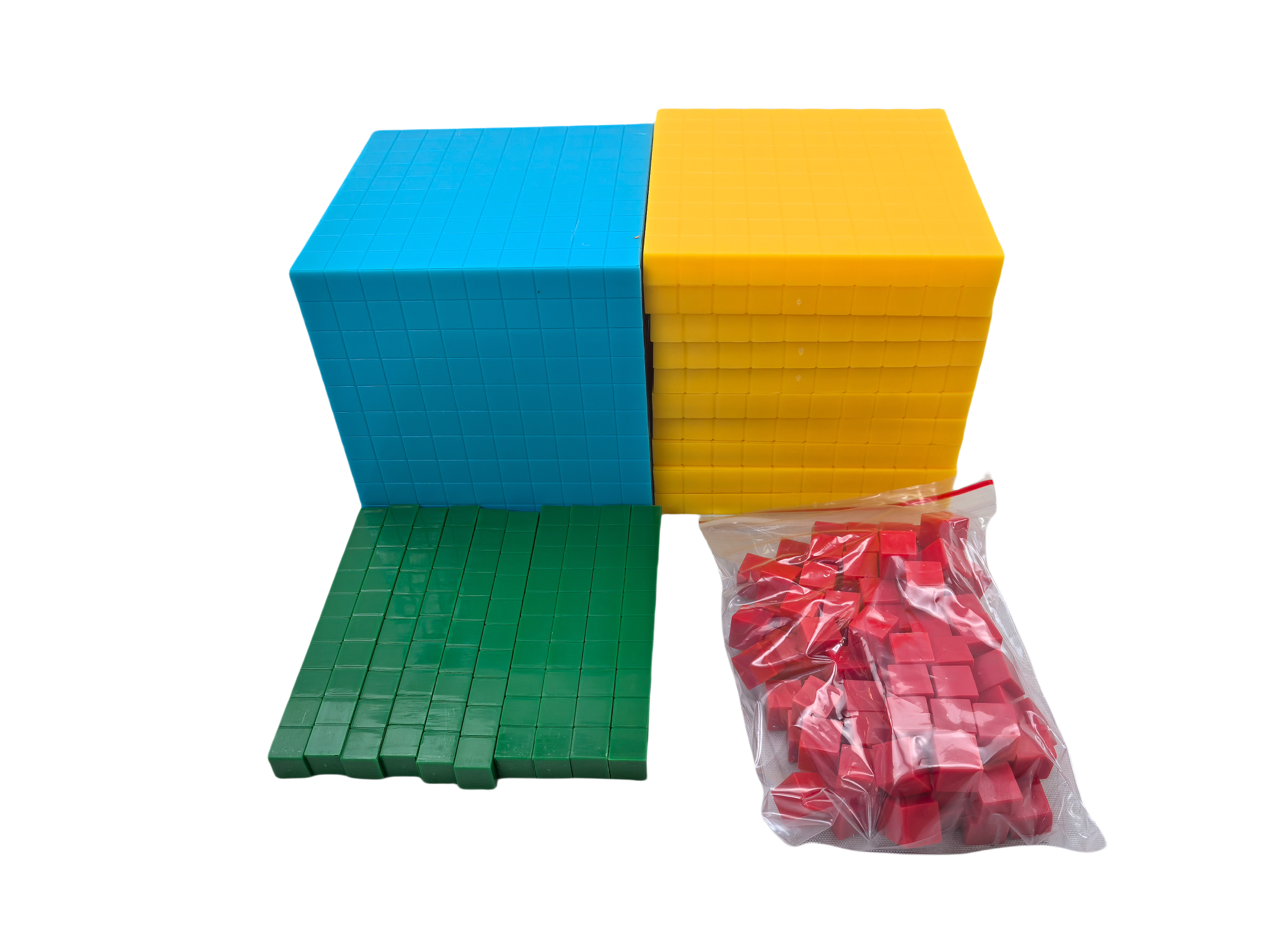 Base en plastique pour mathématiques décimales