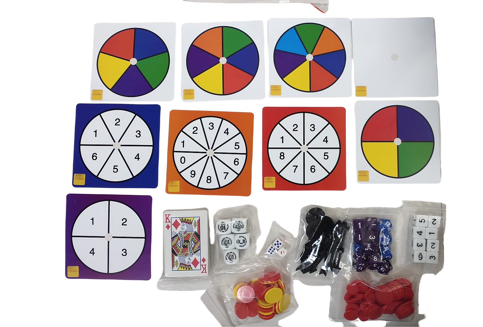Kit de probabilité d'instrument d'expérimentation de probabilités et de statistiques pour l'enseignement des mathématiques