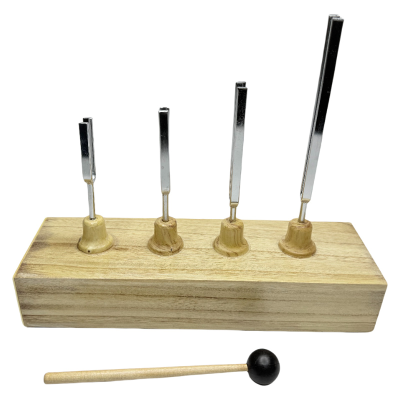 Ensemble de diapasons / instruments de laboratoire de physique