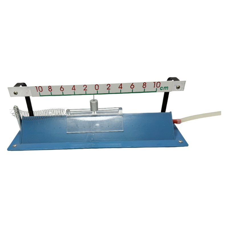 Instrument d'enseignement physique, oscillateur à ressort à coussin d'air
