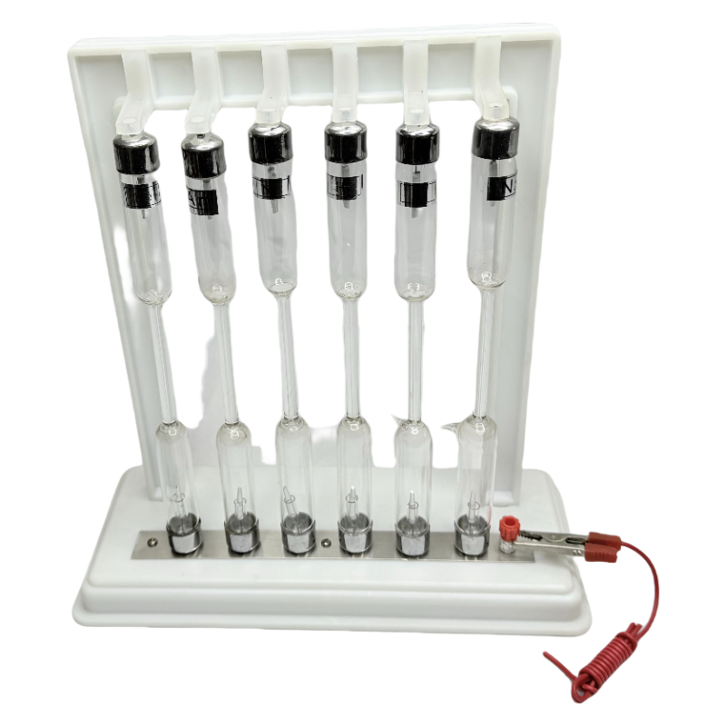 Combinaison tubes spectrographe/physique/instrument pédagogique