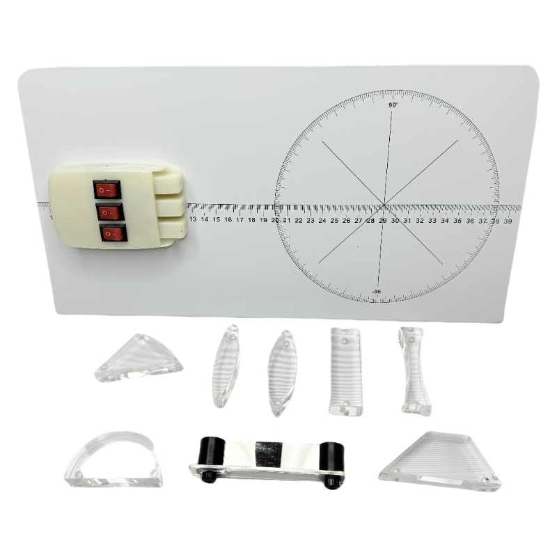 Kit d'expérimentation d'optique pour l'enseignement de la physique, kit de démonstration d'optique pour l'école
