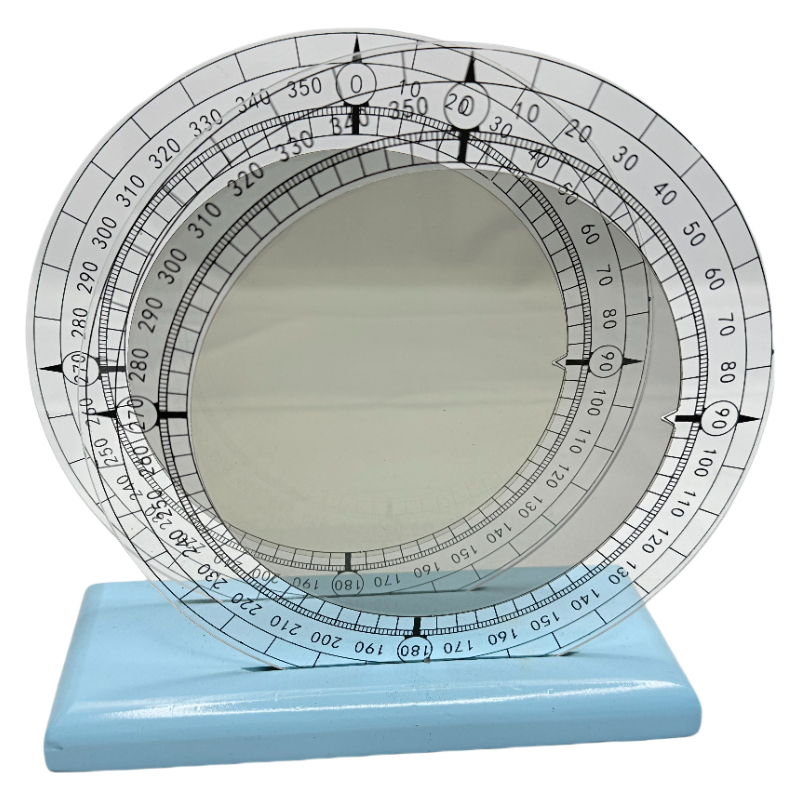 Équipement éducatif de laboratoire de physique, démonstrateur de polarisation de lumière, observateur de lumière polarisée